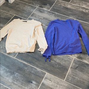 Two sweaters